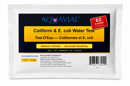 AquaVial EZ 6 Hours Coliform Test Kit