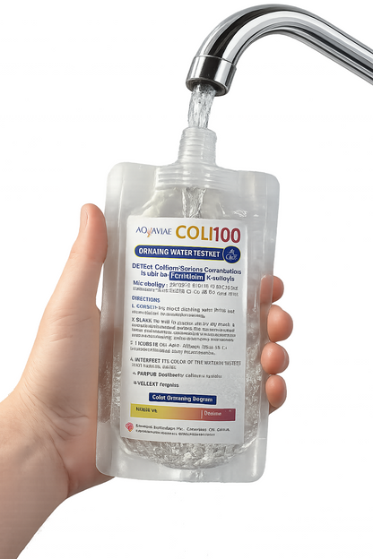 AquaVial COLI100 Drinking Water Test Kit — 20 Pack