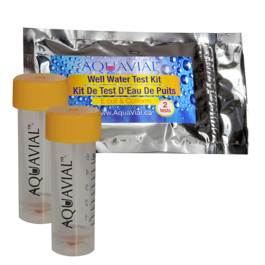 AquaVial Well Water Test kit -      E. Coli and Coliform US
