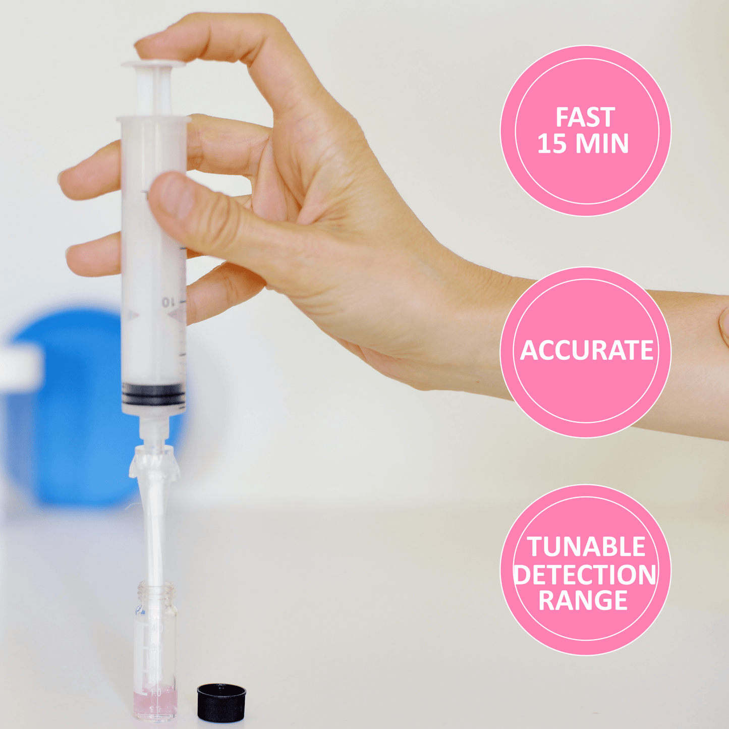 AquaVial PRO500 Rapid Water Testing Kit 3 Pack For Bacteria Yeast Mold Legionella - AquaVial