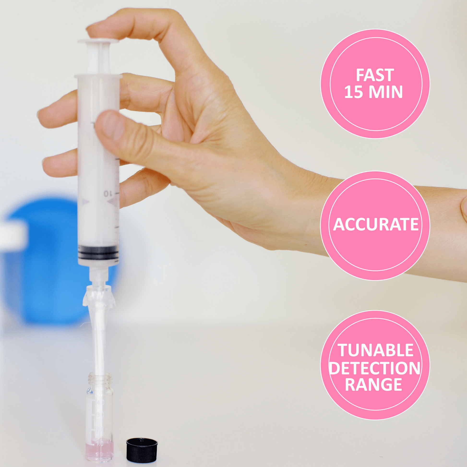AquaVial PRO500 Rapid Water Testing Kit 3 Pack For Bacteria Yeast Mold Legionella - AquaVial