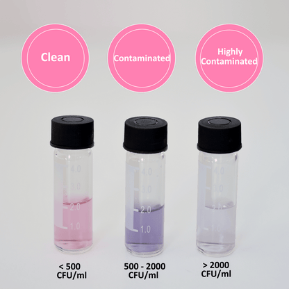 AquaVial PRO500 Rapid Water Testing Kit 3 Pack For Bacteria Yeast Mold Legionella - AquaVial